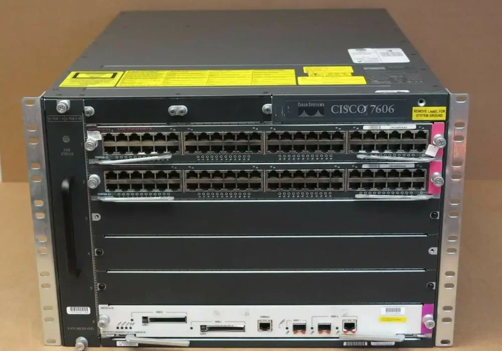 cisco-7606-router-chassis-7u-2x-ws-x6148a-ge-tx-1x-rsp720-3c-ge-2x-2700w-psu-1-81690-p